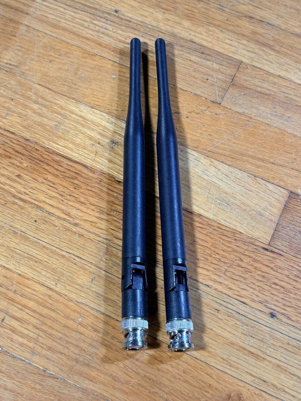 Pair of BNC Whip Antennas for Radio Scanner or Receiver